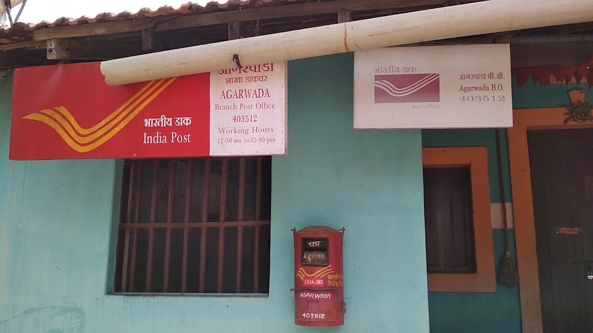 Agarwada Branch Post Office Cover Photo in Morjim, Goa — Post Office | BizBook Goa