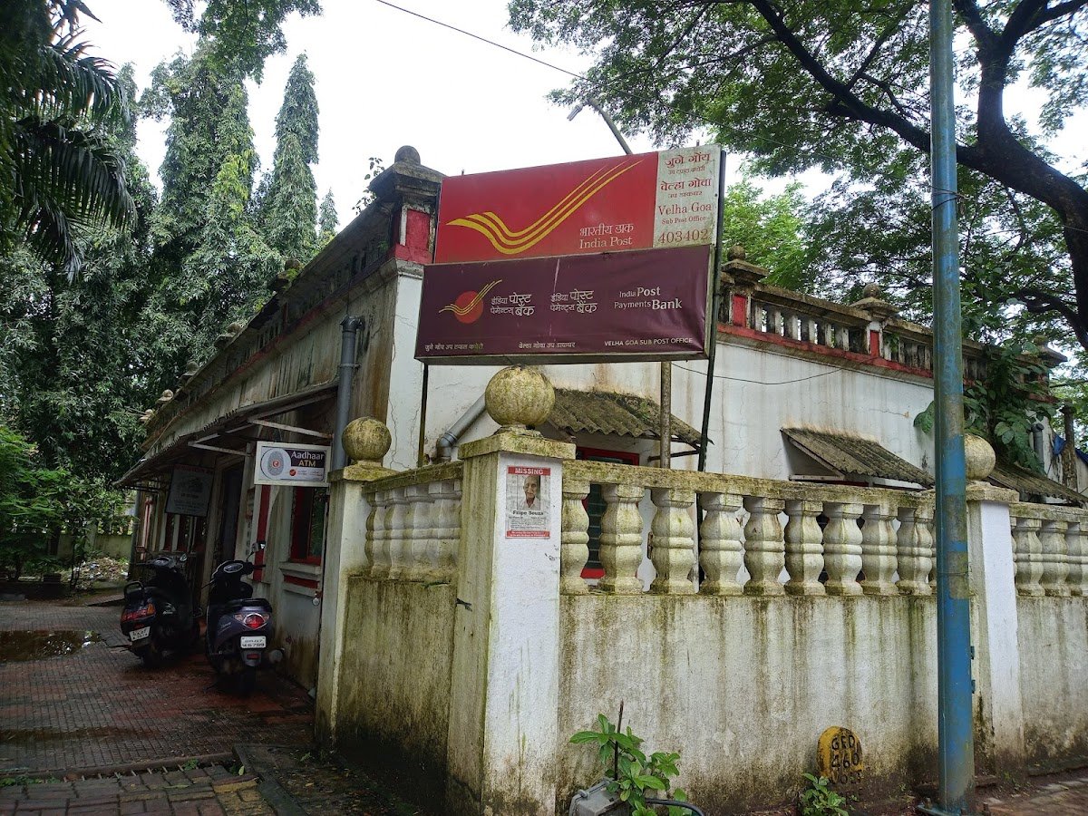 Velha-goa Sub Post Office Cover Photo in Old Goa — Post Office | BizBook Goa