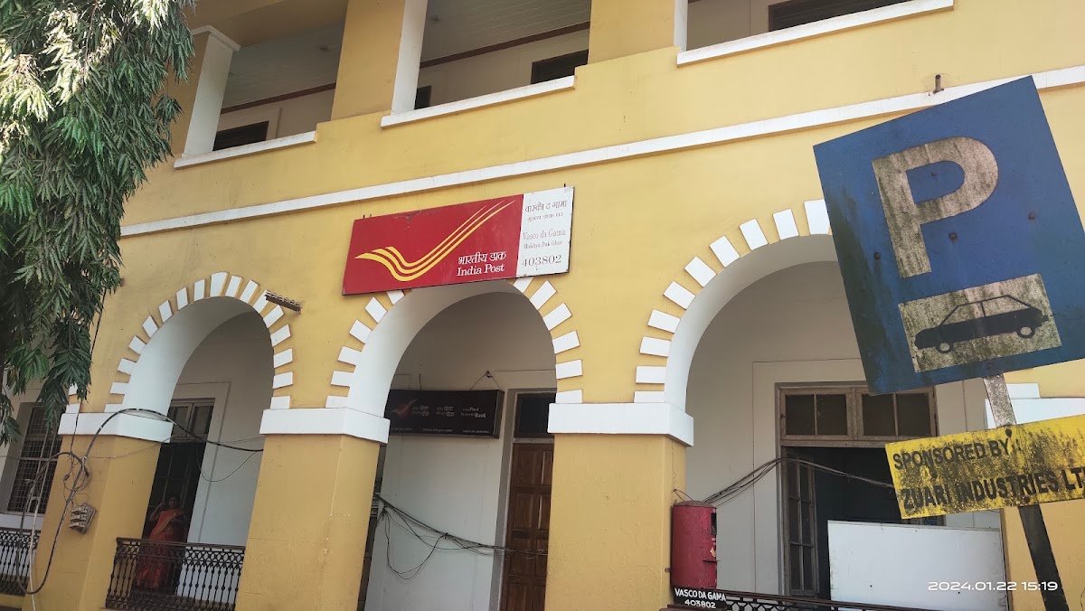 Vasco-Da-Gama Sub Post Office Cover Photo in Vasco da Gama, Goa — Post Office | BizBook Goa